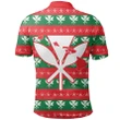 Alohawaii Shirt - Hawaii Mele Kalikimaka Christmas Polo Shirt - Milo Style - AH - J4