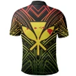 Alohawaii Polo Shirt - Reggae Kanaka Maoli - AH J0 - Alohawaii