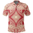 Unisex Polynesian Plumeria Mix Polo Shirt - AH - JR - Alohawaii