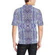 Polynesian Polo Shirt Violet - AH - J1 - Alohawaii