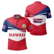 Hawaii Flag Polo Shirt - Reg Style - AH - J4 - Alohawaii