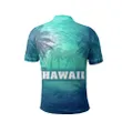 Hawaii Dive Coat Of Arm Polo Shirt - AH J4 - Alohawaii