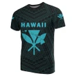 Hawaii Kanaka Polynesian T-Shirt Blue - AH - J71 - Alohawaii