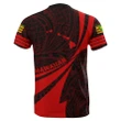 Kanaka Polynesian T-Shirt Red - Doma Style - AH - J1 - Alohawaii