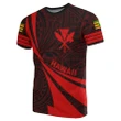Kanaka Polynesian T-Shirt Red - Doma Style - AH - J1 - Alohawaii