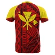 Hawaii Nei Polynesian T-shirt Red J77 - Alohawaii