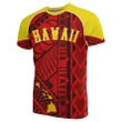 Hawaii Nei Polynesian T-shirt Red J77 - Alohawaii