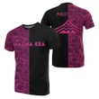 Hawaii Mauna Kea Polynesian T-Shirt The Half Pink - AH - J3 - Alohawaii