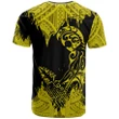 Hawaii Polynesian Warrior Ikaika Unisex T-Shirt - Benjamin Style - Yellow - AH - J6 - Alohawaii