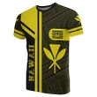 Kanaka Polynesian T-Shirt Yellow - Morale Style - J1 - Alohawaii