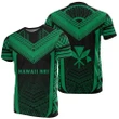 Hawaii Kanaka Polynesian T-shirt Active Green - AH - J77 - Alohawaii