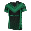 Hawaii Kanaka Polynesian T-shirt Active Green - AH - J77 - Alohawaii
