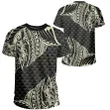 Hawaii Maka Polynesian T-shirt - Marcus Style - AH - Beige - J5 - Alohawaii