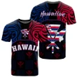Hawaiian Kanaka T-Shirt Flag Nation Black Demodern AH J1 - Alohawaii