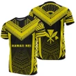 Hawaii Kanaka Polynesian T-shirt Active Yellow - AH - J77 - Alohawaii