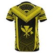 Hawaii Kanaka Polynesian T-shirt Active Yellow - AH - J77 - Alohawaii