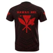 Hawaii Kanaka Polynesian T-Shirt Red - AH - J71 - Alohawaii