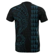 Kanaka Map Polynesian T-shirt Blue - AH J4 - Alohawaii