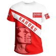 Hawaii Red Football Jersey T-shirt - AH - J4 - Alohawaii