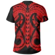 Hawaii Polynesian In My Heart T-shirt - Ryan Style - AH - Red - J5 - Alohawaii