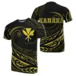 Kanaka T-shirt - Frida Style - Yellow - AH - J91 - Alohawaii