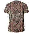 Polynesian Symmetry Brown T-Shirt - AH - JR - Alohawaii