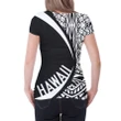 Hawaii Polynesian T-shirt - Circle Style White - AH - J1 - Alohawaii