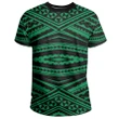 Polynesian Tatau Green T-Shirt - AH - JR - Alohawaii