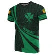 Kanaka Polynesian T-Shirt Green - Doma Style - AH - J1 - Alohawaii