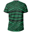 Polynesian Tatau Green T-Shirt - AH - JR - Alohawaii