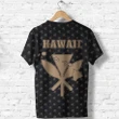 Hawaii King Kanaka Maoli Golden T-shirt - AH - J1 - Alohawaii
