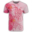 Hawaii Turtle Hibiscus Vintage Pink T-Shirt - AH - J4R | AH - Hawaiian T-Shirt For Men - Hawaiian T-Shirt For Women - Hawaii T-Shirt For Men - Hawaii T-Shirt For Women