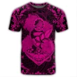 Hawaii Anchor Hibiscus Flower Vintage T-Shirt - AH - Pink - J5R | AH - Hawaiian T-Shirt For Men - Hawaiian T-Shirt For Women - Hawaii T-Shirt For Men - Hawaii T-Shirt For Women