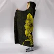 Anchor Yellow Poly Tribal Hooded Blanket - AH - J1 - Alohawaii