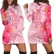 Alohawaii Dress - Hawaii Turtle Hibiscus Vintage Pink Hoodie Dress