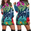 Alohawaii Dress - Hawaii Shark Tropical Color Hoodie Dress