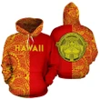Alohawaii Clothing - Polynesian Madame Pele Mauna Kea Hawaii Hoodie The Half- AH - J7