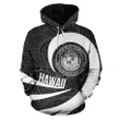 Hawaii Coat Of Arms Roll In My Heart Hoodie White - AH - J7 - Alohawaii