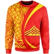 Hawaiian Mauna Kea Polynesian Sweatshirt - Circle Style - AH - J9 - Alohawaii