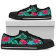 Alohawaii Footwear - Hawaii Hibiscus Palm Low Top Shoe