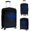 Alohawaii Accessory - Kanaka Luggage Covers - Blue - Frida Style