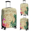 Alohawaii Accessory - Hawaii Kanaka Maoli Polynesian Flowers Turtle Luggage Covers