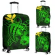 Alohawaii Accessory - Hawaii Hibiscus Luggage Cover - Harold Turtle - Green
