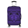 Alohawaii Accessory - Hawaiian Map Madame Pele Mauna Kea Plumeria Polynesian Luggage Covers Purple