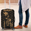 Hawaii King Kanaka Maoli Golden Luggage Covers - AH J1 - Alohawaii