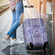 Polynesian Symmetry Gardient Violet Luggage Covers - AH - J11 - Alohawaii