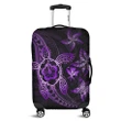 Alohawaii Accessory - Kanaka Map Hibiscus Plumeria Turtle Art Violet Polynesian Luggage Covers