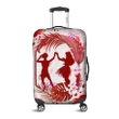 Alohawaii Accessory - Hawaii Hula Dance Couple Love Valentine Luggage Covers - Cud Style