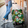 Animals And Tropical Flowers Luggage Cover - AH - J1 - Alohawaii