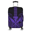 Alohawaii Accessory - Hawaii Polynesian Kanaka Kakau Luggage Covers - Alan Style Purple